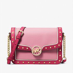 Michael Kors Leida Medium Studded Shoulder Bag (NWT)